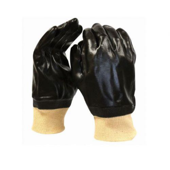 Picture of GLOVES, BLACK PVC COATED