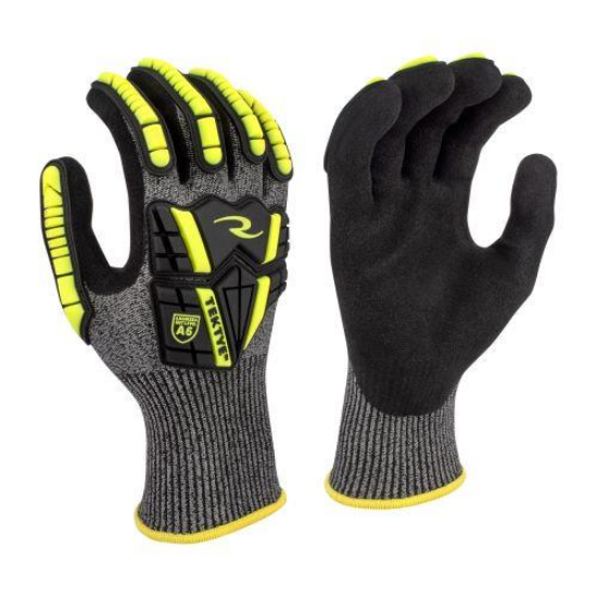 Picture of Gloves, TEKTYE 13ga TPR A6 LG