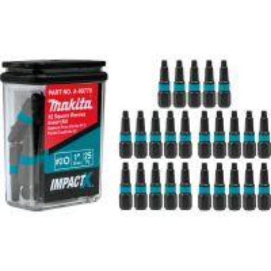 Picture of No 2 Square Insert Bit 25 Pack