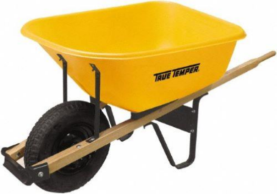 Picture of WHEELBARROW 6CF POLY FLAT FREE